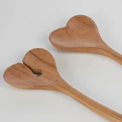 ACACIA Salatbesteck-Set Herz 2-tlg.