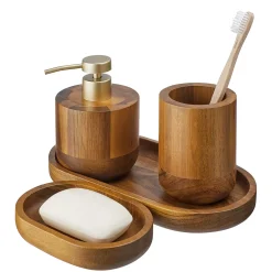 ACACIA Seifenschale 4er-Set