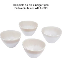 ATLANTIS Schale 4er-Set