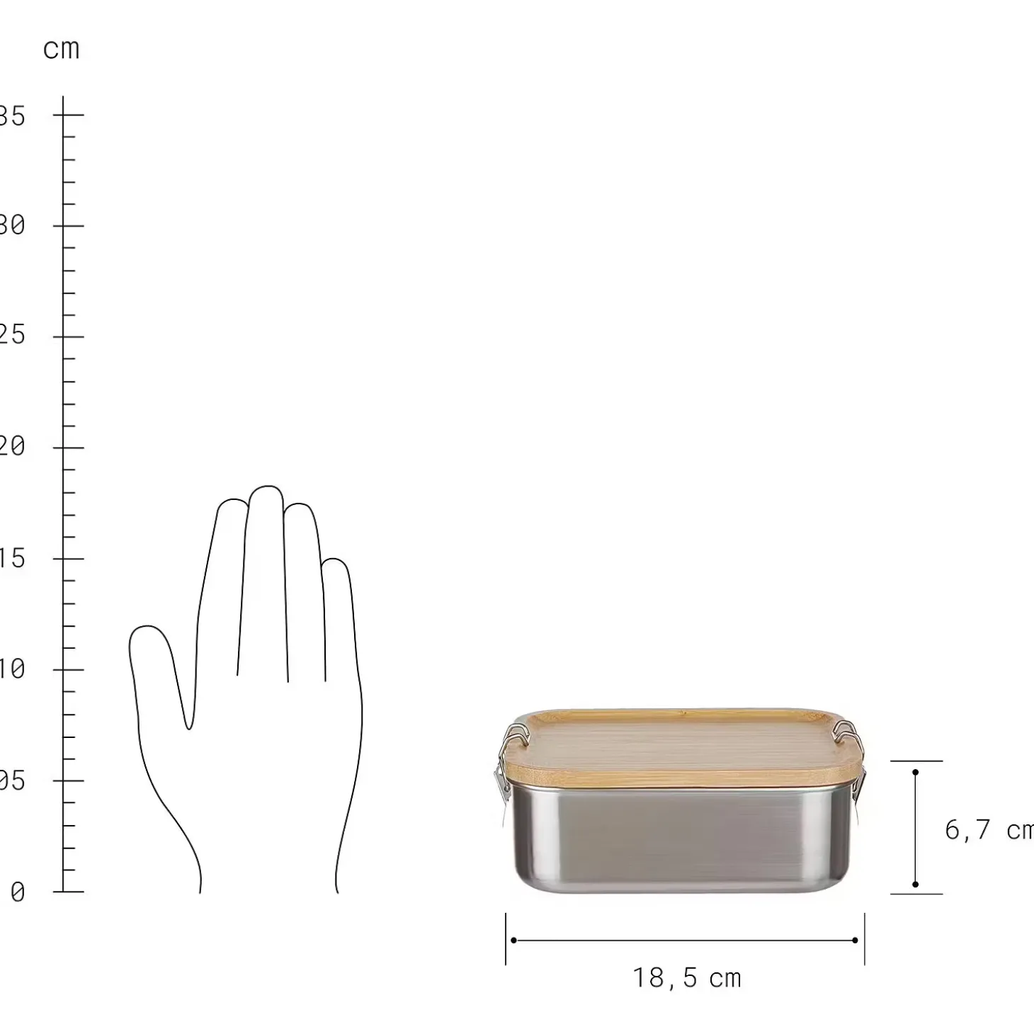 BENTO Lunchbox 6er-Set