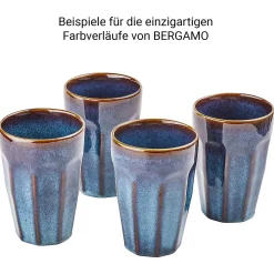 BERGAMO Latte Macchiato Tasse