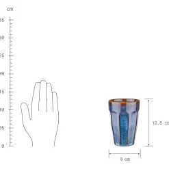 BERGAMO Latte Macchiato Tasse