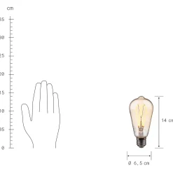 BRIGHT LIGHT LED-Glühbirne