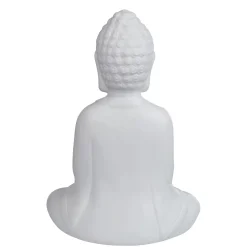 BUDDHA Deko-Statue mit Kerzenhalter