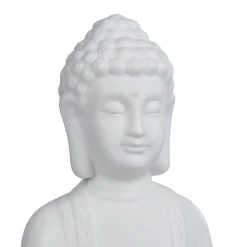 BUDDHA Deko-Statue mit Kerzenhalter