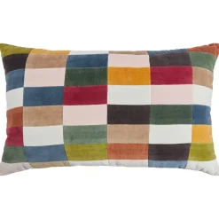 CHECKER VELVET Kissen