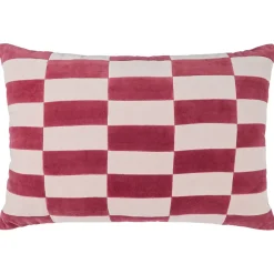 CHECKER VELVET Kissen