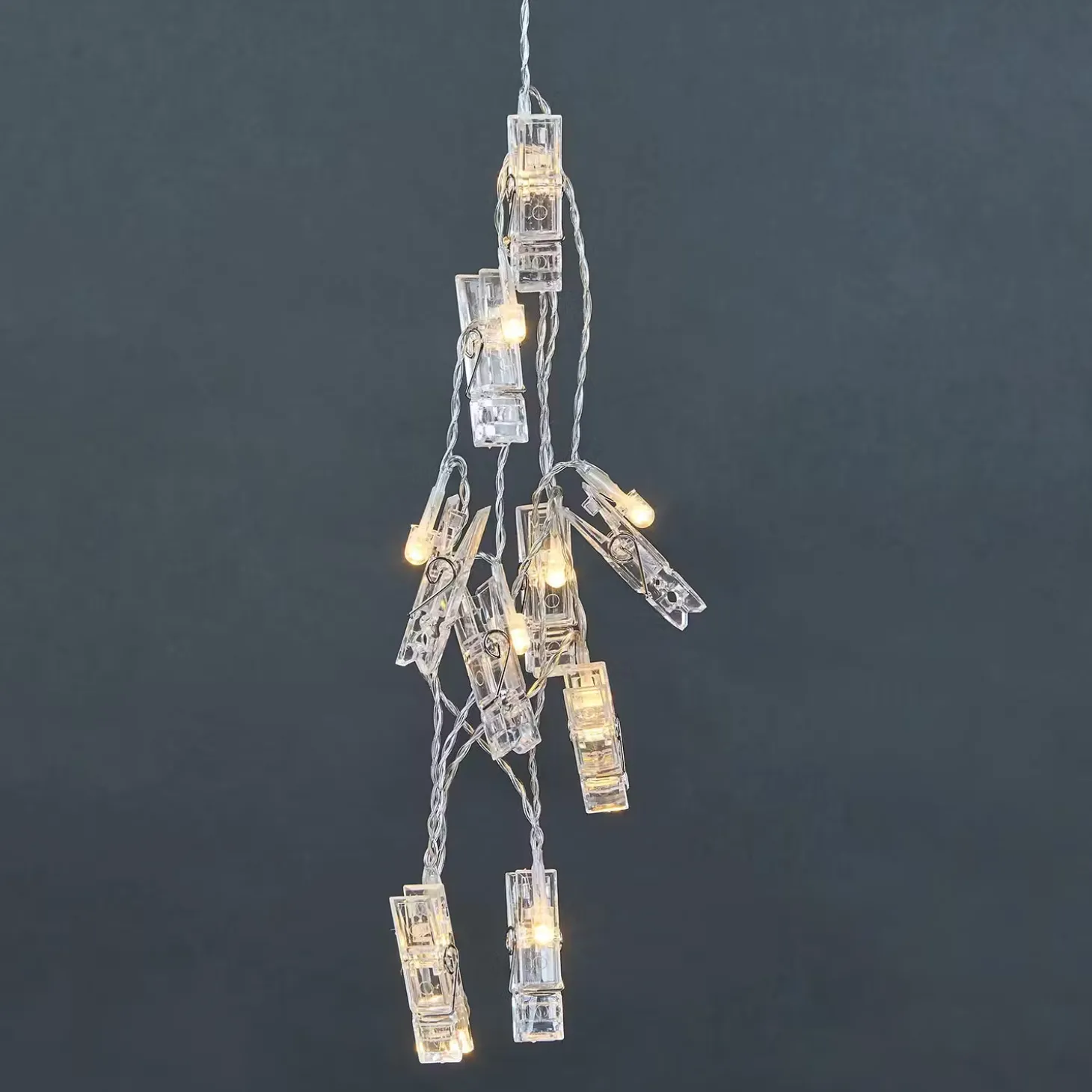 CLIP ART LED-Lichterkette Klammern