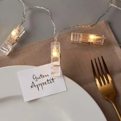 CLIP ART LED-Lichterkette Klammern