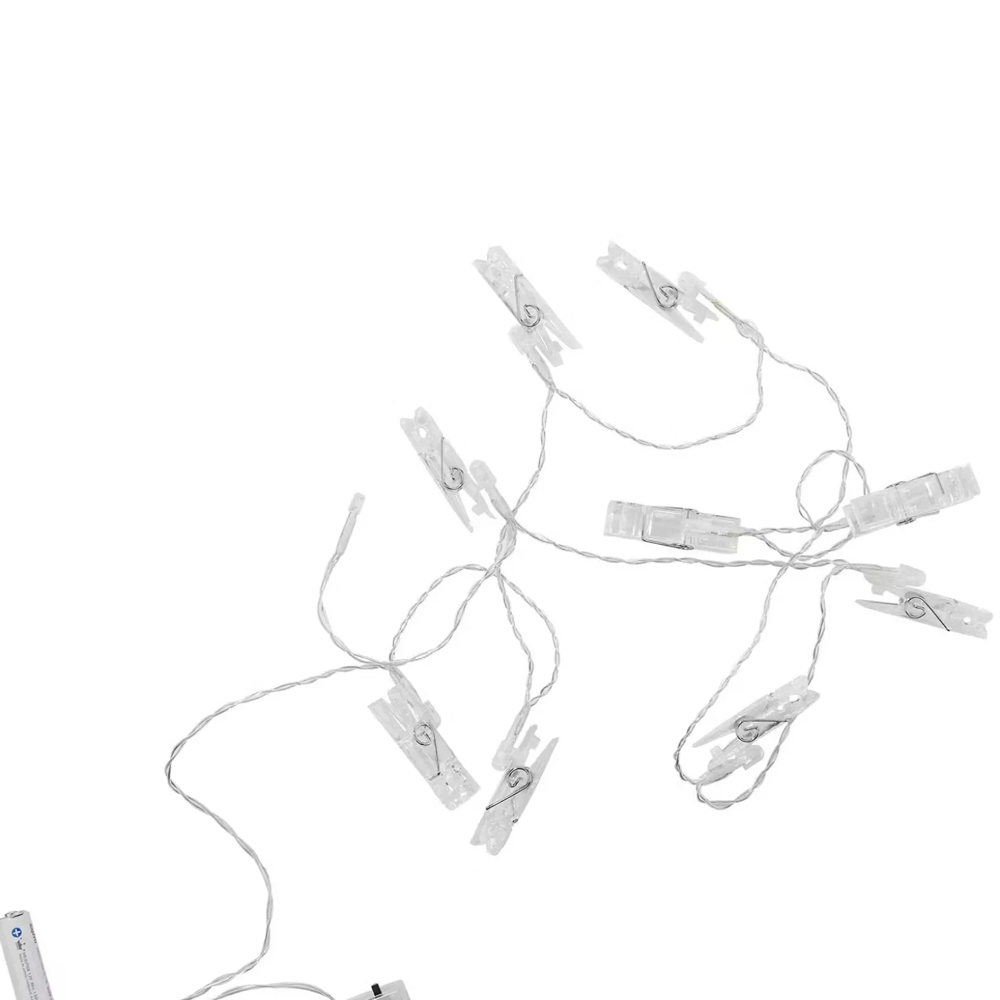 CLIP ART LED-Lichterkette Klammern