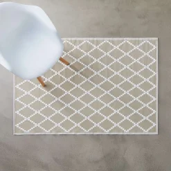 COLOUR CLASH In-/Outdoorteppich Rauten