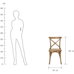 CROSS COUNTRY Stuhl 2er-Set