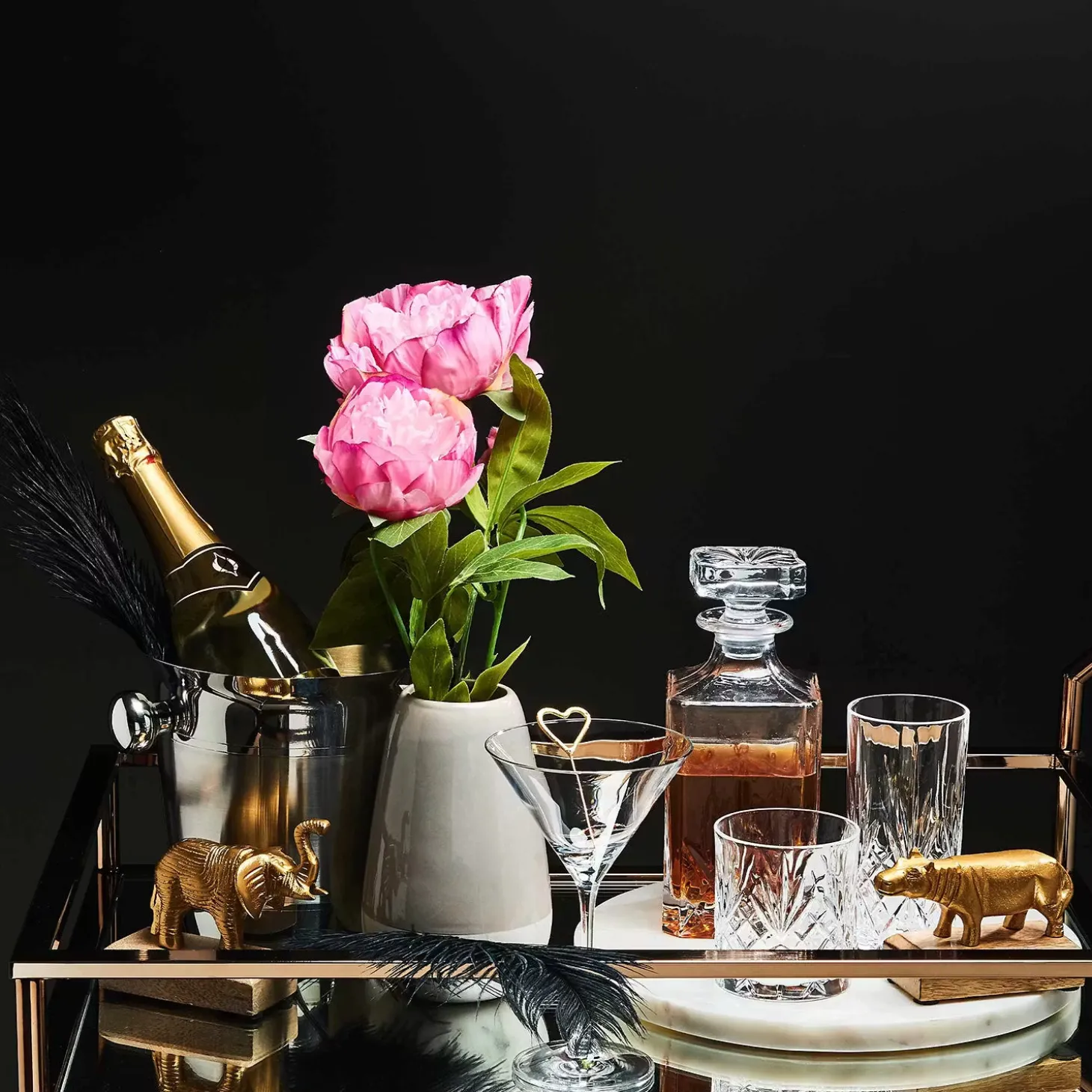 CRYSTAL CLUB Karaffe