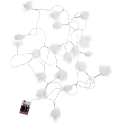 FEATHERS Lichterkette 6er-Set