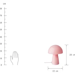 FUNGI TOWN Tischleuchte