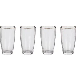 GOLDEN TWENTIES Londdrinkglas 4er-Set