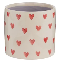 HEARTS & FLOWERS Blumenübertopf