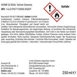 HOME & SOUL Raumduft Velvet Dreams