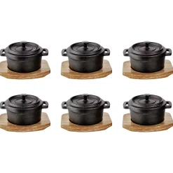 HOT IRON Serviertopf 6er-Set