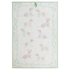 KITCHEN TALES Küchentuch Dackel 4er-Set