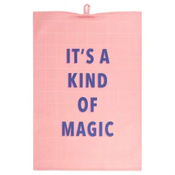 KITCHEN TALES Küchentuch Spruch 4er-Set