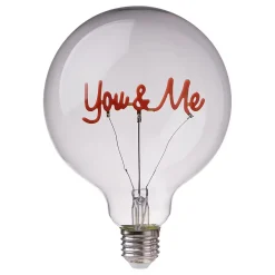 LED-Glühlampe BRIGHT LIGHT You & Me