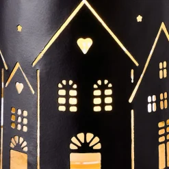 LUMINOUS Windlicht Häuser