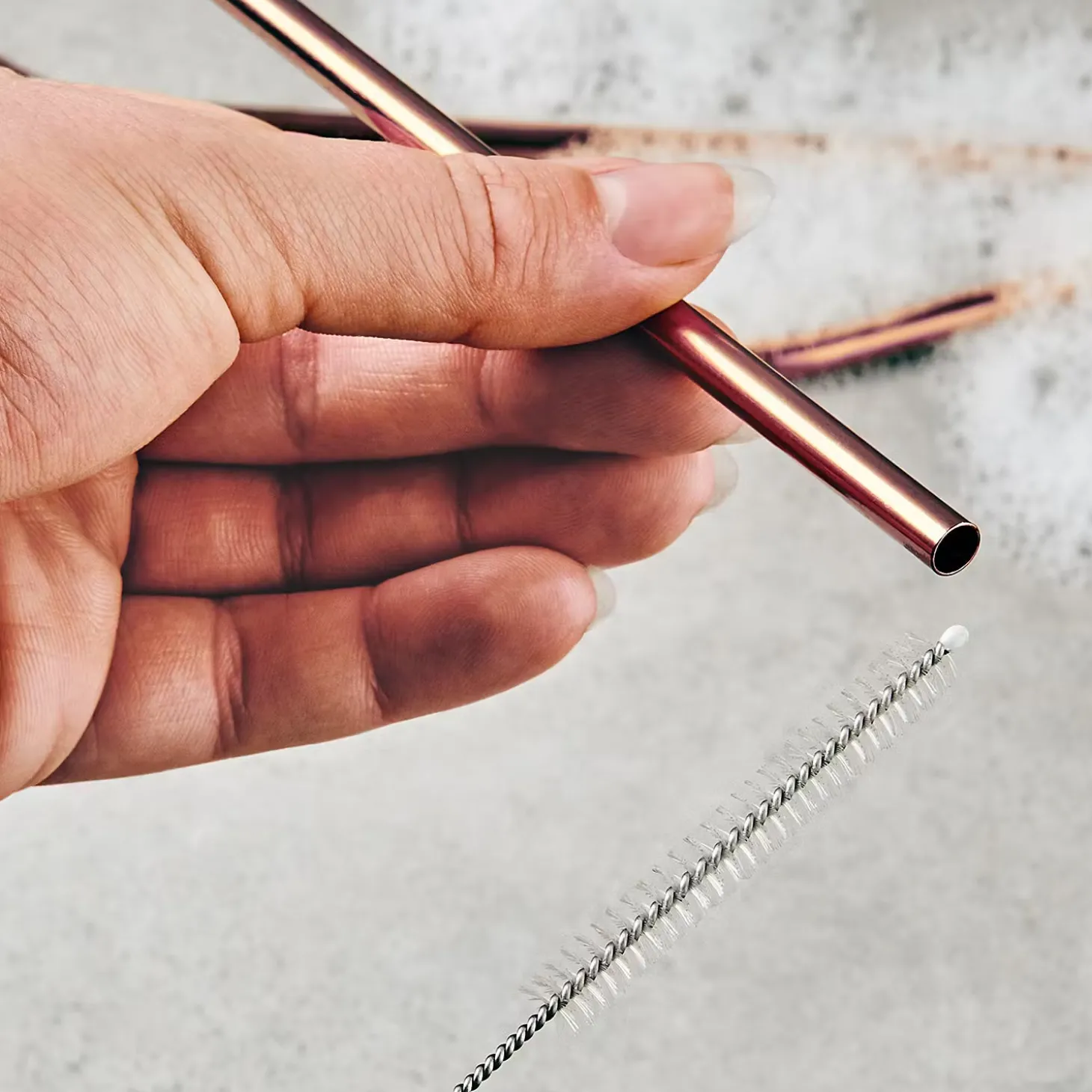 MANHATTAN LOUNGE Trinkhalm-Set 40-tlg.