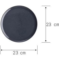 NATIVE Frühstücksteller 4er-Set