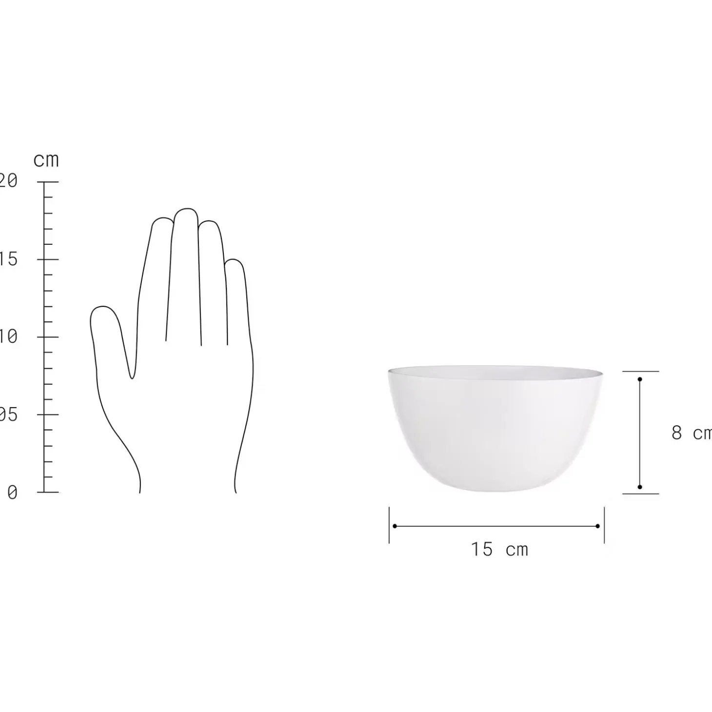 NATIVE Schale 4er-Set