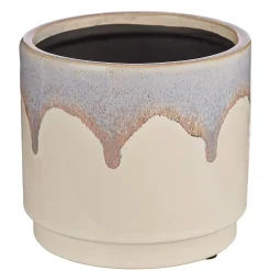 PAINTED Blumenübertopf 4er-Set