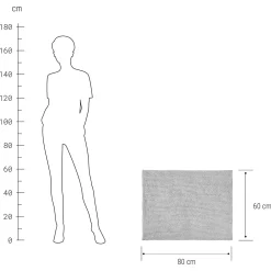 POPEYE Badematte 4er-Set