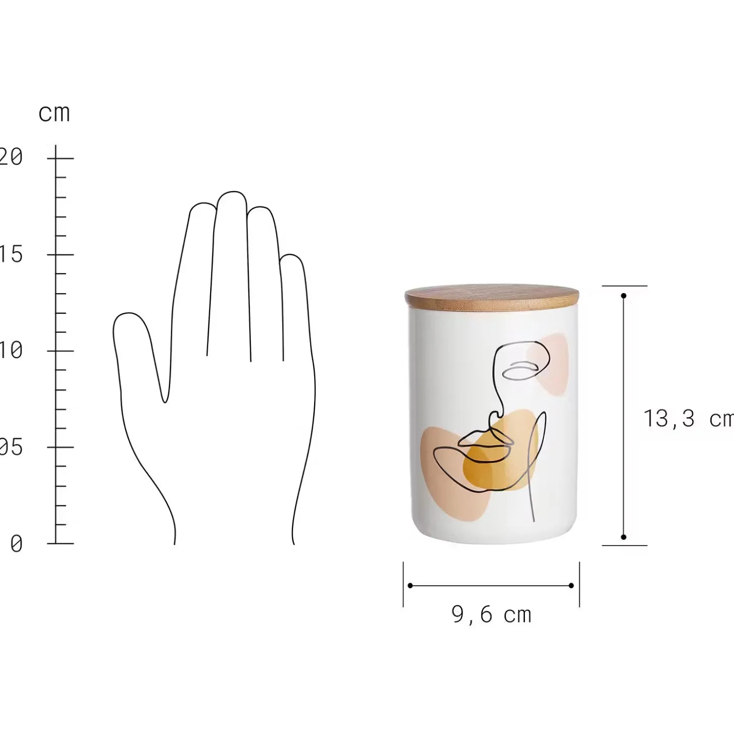 QUEEN IT Aufbewahrungsdose 4er-Set