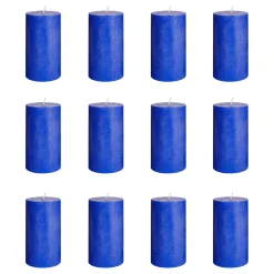 RUSTIC Stumpenkerze 12er-Set