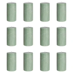 RUSTIC Stumpenkerze 12er-Set