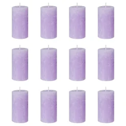 RUSTIC Stumpenkerze 12er-Set