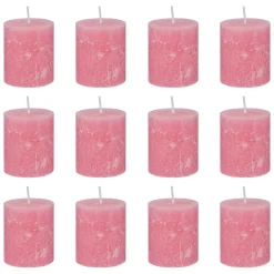 RUSTIC Stumpenkerze 12er-Set