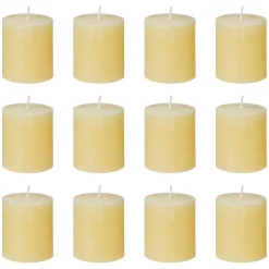RUSTIC Stumpenkerze 12er-Set