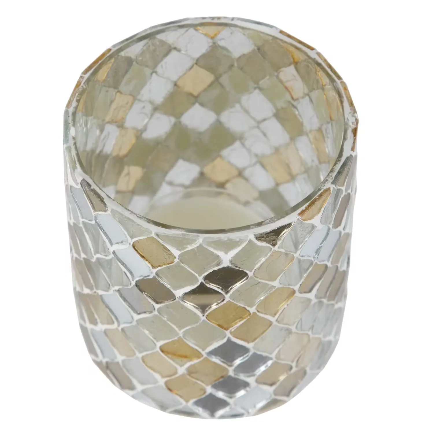 SHIMMER & SHINE Windlicht Mosaik