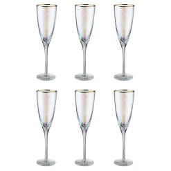 SMERALDA Champagnerflöte 6er-Set