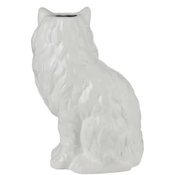 SNOW WHITE Vase Katze