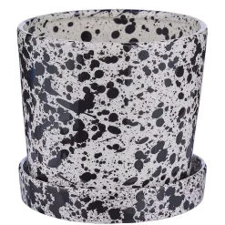 SPLASH Blumenübertopf mit Teller