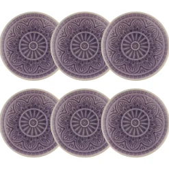 SUMATRA Teller 6er-Set