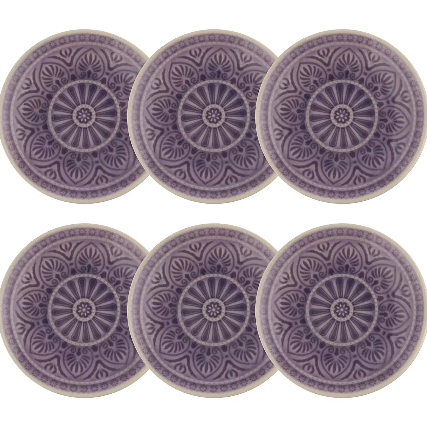 SUMATRA Teller 6er-Set