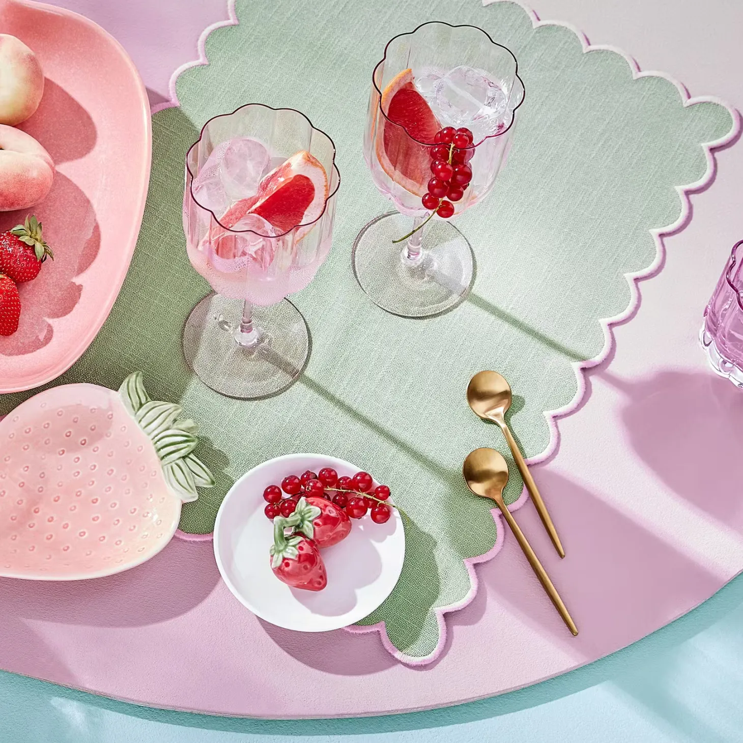 SUMMER CHEER Tischset 4er-Set