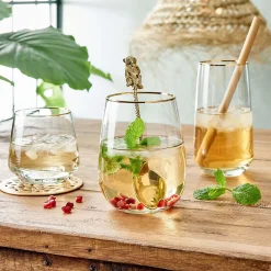 TOUCH OF GOLD Trinkglas 6er-Set