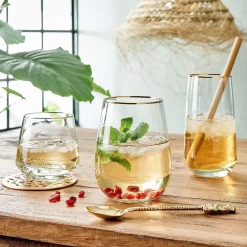 TOUCH OF GOLD Wasserglas 6er-Set