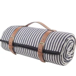 WANDERLUST Picknickdecke Streifen