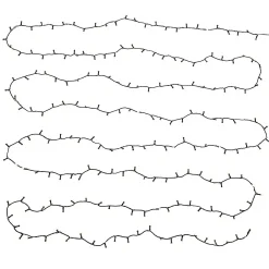 WHITE BULBS Mini-Lichterkette 6er-Set